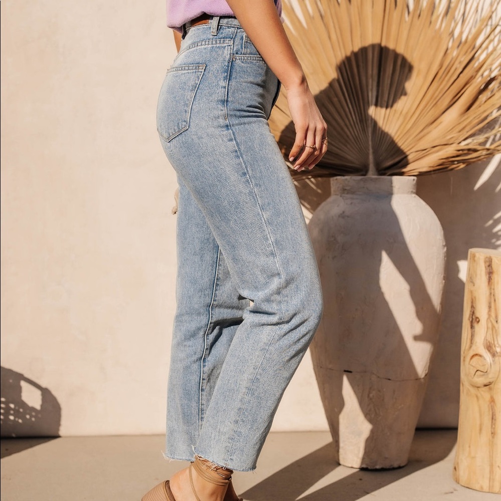 NWT Rashida Mom Jeans
